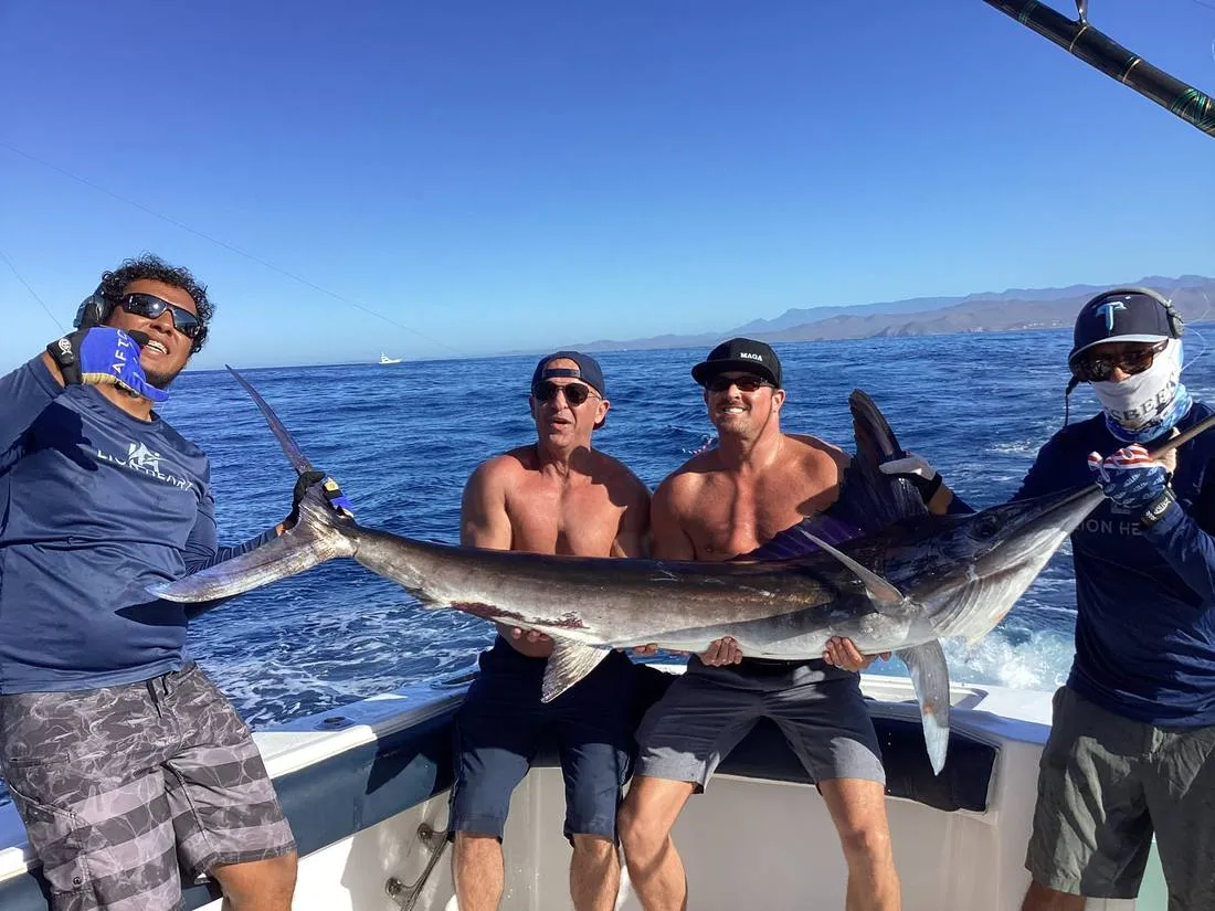 Barracuda catch on offshore fishing trip aboard Lion Heart Cabo San Lucas